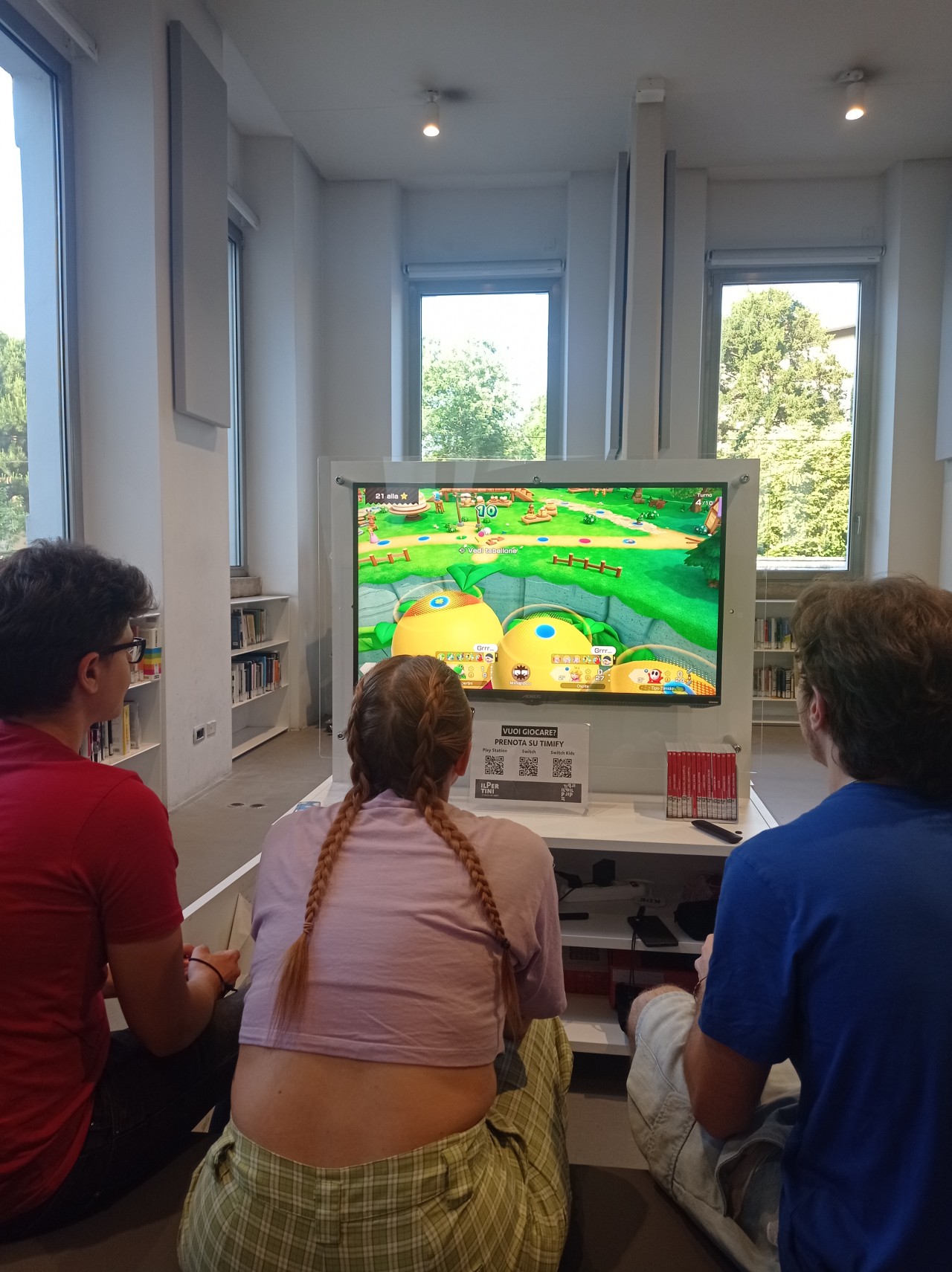 La Game Zone del Pertini, a Cinisello Balsamo.