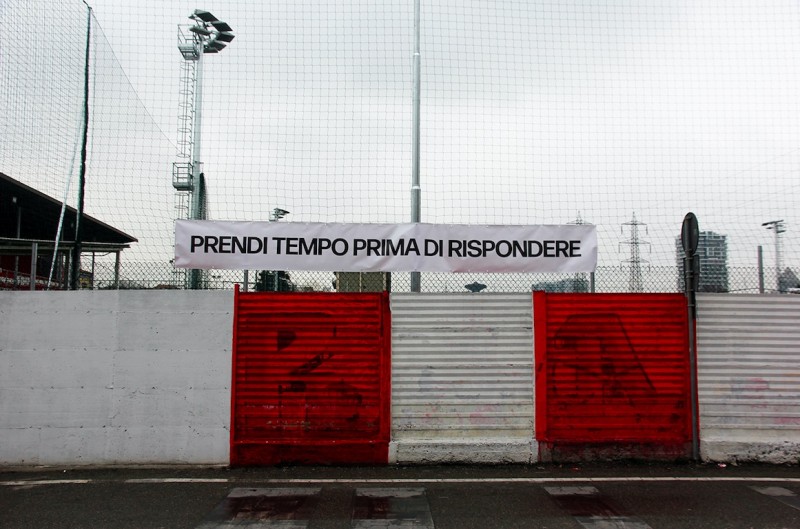 Adriano a Cielo Aperto durante il burian cover