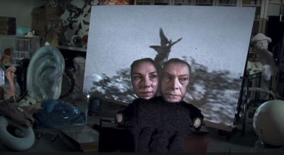 Video mapping dentro e fuori l'arte cover